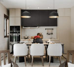 阳光城天澜道11号138平北欧风格装修案例