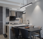 龙湖春森彼岸143平现代风格装修案例