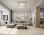 星悦·礼玉金湾134平北欧风格装修案例