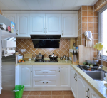 新城朗隽大都会朗誉106平美式风格装修案例