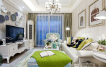 金科绿韵康城122平北欧风格装修案例
