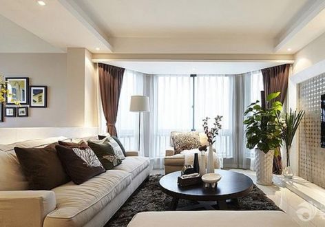 沙坪坝区协信城立方122平米三居现代风格